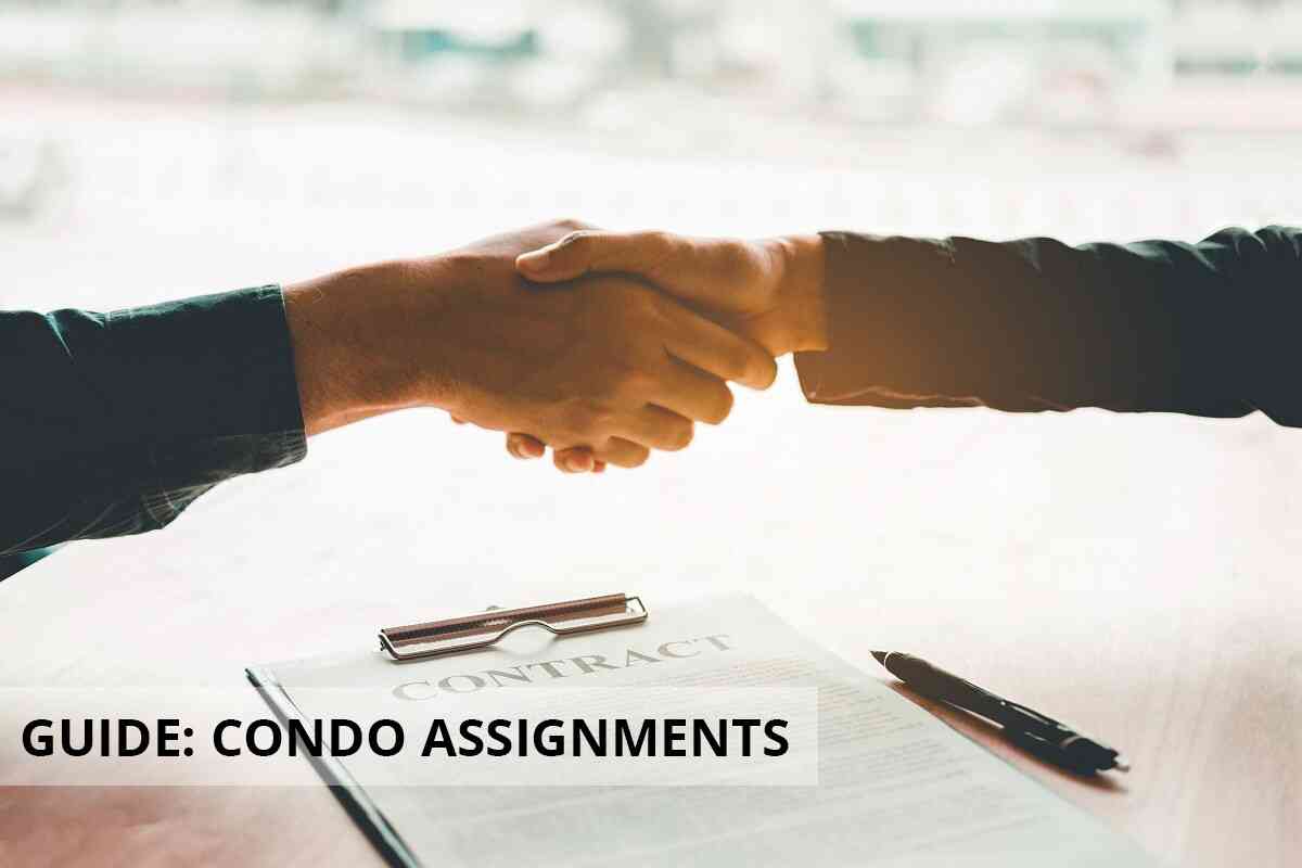 selling condo on assignment
